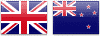 GBP NZD Flag