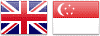 GBP SGD Flag